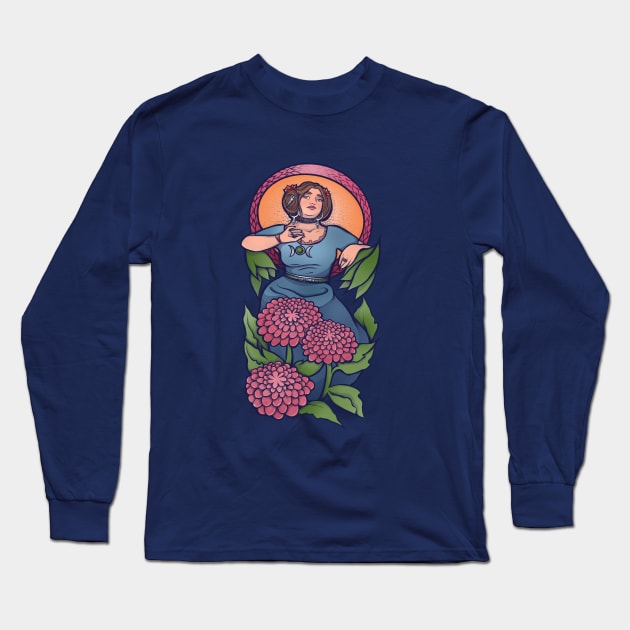 High Priestess Long Sleeve T-Shirt by bubbsnugg